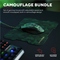 Počítačová myš Trust GXT 781 Rixa Camo Gaming &amp; Mouse Pad optická/ 6 tlačítek/ 3200DPI - černá/ zelená (13)