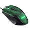 Počítačová myš Trust GXT 781 Rixa Camo Gaming &amp; Mouse Pad optická/ 6 tlačítek/ 3200DPI - černá/ zelená (2)