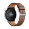 Chytré hodinky Huawei Watch GT 4 46mm - Silver + Brown Strap (4)