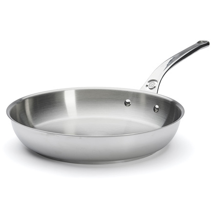 Nerezová pánev de Buyer 3412.28 MILADY, nerezová ocel, nedeformovatelná, průměr 28 cm (1)