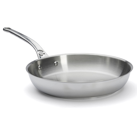 Nerezová pánev de Buyer 3412.28 MILADY, nerezová ocel, nedeformovatelná, průměr 28 cm (2)