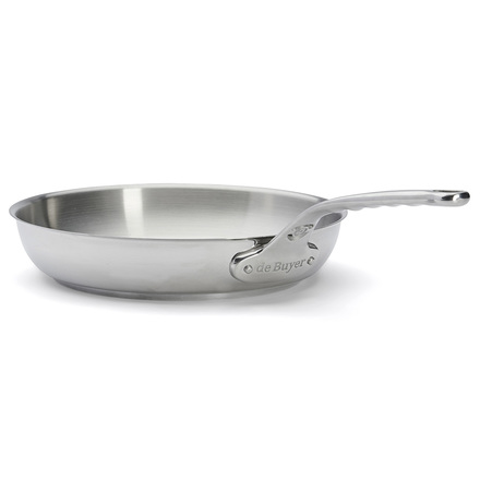 Nerezová pánev de Buyer 3412.28 MILADY, nerezová ocel, nedeformovatelná, průměr 28 cm (3)