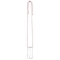 Kryt na mobil Fixed Pure Neck s růžovou šňůrkou na krk pro Apple iPhone 15 Pro - průhledný (2)
