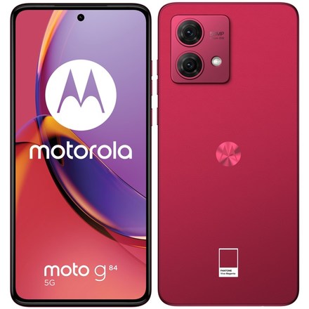 Mobilní telefon Motorola Moto G84 5G 12 GB / 256 GB - Viva Magenta (Vegan Leather)