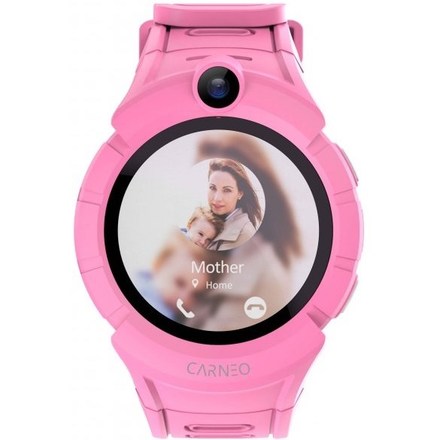 Chytré hodinky Carneo GuardKid+ Mini - růžové