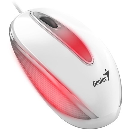 Počítačová myš Genius DX-Mini optická/ 3 tlačítka/ 1000DPI - bílá