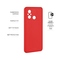 Kryt na mobil Fixed na Xiaomi Redmi 12C - červený (2)