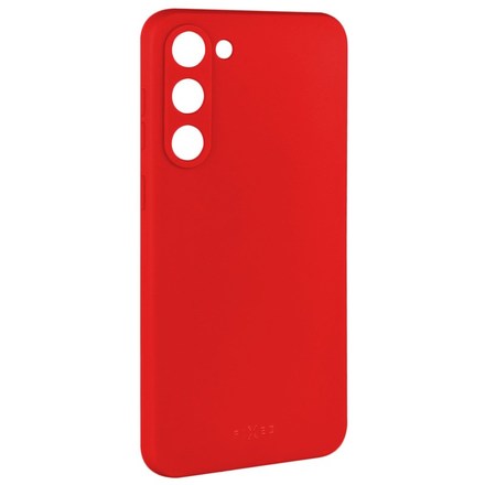 Kryt na mobil Fixed na Samsung Galaxy S23+ - červený