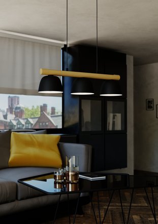 Závěsné svítidlo Eglo 43739 SHERBURN 3xE27 (1)