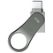 USB Flash disk Silicon Power Mobile C80 16 GB, USB-C / USB 3.2 Gen 1 - stříbrný (2)