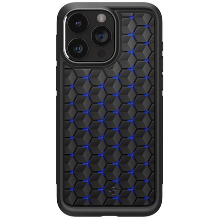 Kryt na mobil Spigen Cryo Armor na Apple iPhone 15 Pro Max - černý/ modrý