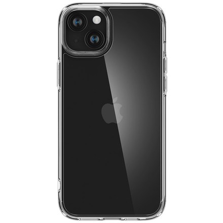 Kryt na mobil Spigen Crystal Hybrid na Apple iPhone 15 - průhledný