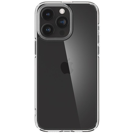 Kryt na mobil Spigen Crystal Hybrid na Apple iPhone 15 Pro - průhledný