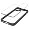 Kryt na mobil Spigen Crystal Hybrid na Apple iPhone 15 Plus - černý/ průhledný (7)