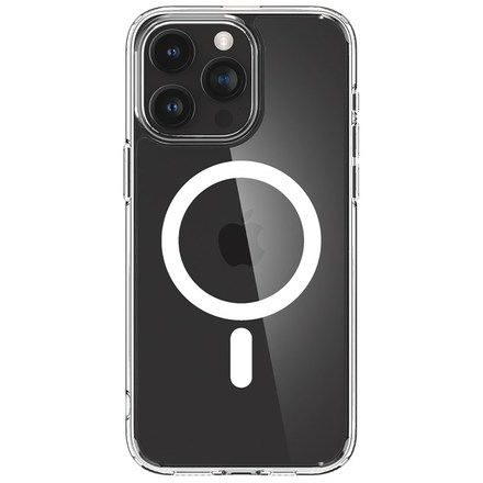 Kryt na mobil Spigen Crystal Hybrid MagSafe na Apple iPhone 15 Pro Max - průhledný