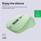Počítačová myš Trust Mydo Silent Click optická/ 4 tlačítka/ 1800DPI - zelená (5)