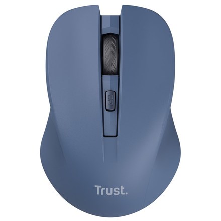 Počítačová myš Trust Mydo Silent Click optická/ 4 tlačítka/ 1800DPI - modrá