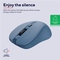 Počítačová myš Trust Mydo Silent Click optická/ 4 tlačítka/ 1800DPI - modrá (5)