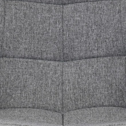 Moderní jídelní židle Autronic Jídelní židle, potah šedá látka, kovové nohy, 3D dekor dub (CT-394 GREY2) (15)