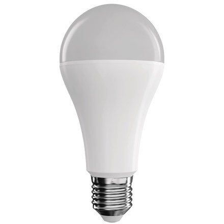 Chytrá LED žárovka Emos ZQW516R Chytrá LED žárovka GoSmart A65 / E27 / 14 W (94 W) / 1 400 lm / RGB / stmívatelná / Wi-Fi