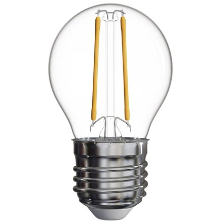 LED žárovka Emos ZF1100 LED žárovka Filament Mini Globe / E27 / 1,8 W (25 W) / 250 lm / teplá bílá