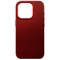 Kryt na mobil Fixed MagLeather s podporou MagSafe na Apple iPhone 15 - červený (2)