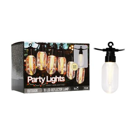 Světelný řetěz ProGarden KO-AF5300220 LED PARTY 10 žárovek 9,5m