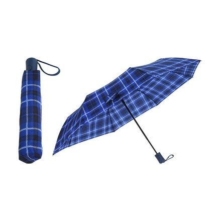 Deštník Excellent KO-DB7250520modr skládací 95 cm kostka modrý