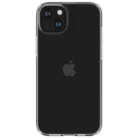 Kryt na mobil Spigen Crystal Flex na Apple iPhone 15 Plus - průhledný