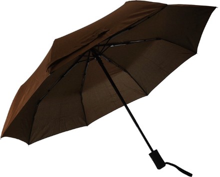 Deštník Excellent KO-DB7250570hned skládací mini 96cm hnědý