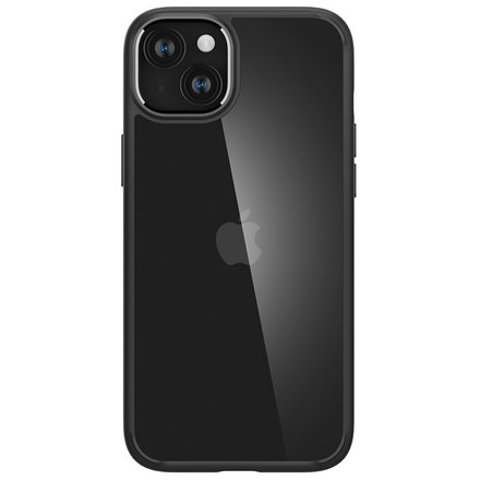 Kryt na mobil Spigen Crystal Hybrid na Apple iPhone 15 - černý/ průhledný