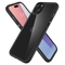 Kryt na mobil Spigen Crystal Hybrid na Apple iPhone 15 - černý/ průhledný (2)