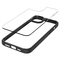 Kryt na mobil Spigen Crystal Hybrid na Apple iPhone 15 - černý/ průhledný (7)