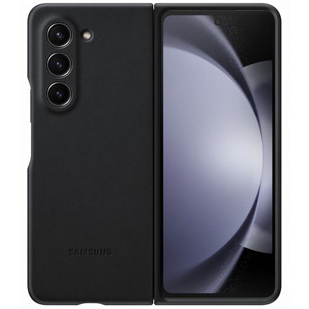 Kryt na mobil Samsung Galaxy Z Fold5, Eco Leather - šedý
