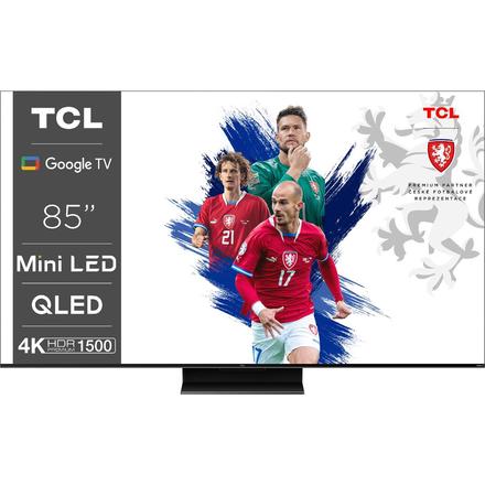 UHD QLED televize TCL 85C805 QLED MINI-LED