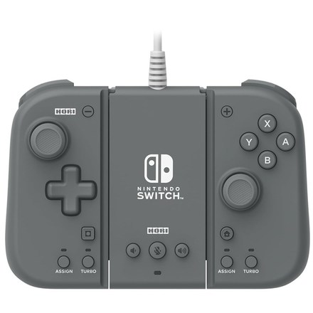 Gamepad Hori Split Pad Pro Attachment Set na Nintendo Switch - šedý