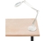Stolní lampa s lupou Extol Light 43161, USB napájení, bílá, 2400lm, 3 barvy světla, 5x zvětšení (10)