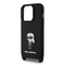 Kryt na mobil Karl Lagerfeld Saffiano Crossbody Metal Ikonik na Apple iPhone 15 Pro - černý (1)