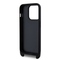 Kryt na mobil Karl Lagerfeld Saffiano Crossbody Metal Ikonik na Apple iPhone 15 Pro - černý (2)