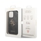 Kryt na mobil Guess 4G Metal Logo na Apple iPhone 15 Pro - šedý (4)