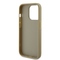 Kryt na mobil Guess Fixed Glitter 4G Metal Logo na Apple iPhone 15 Pro - zlatý (2)