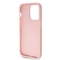 Kryt na mobil Guess Fixed Glitter 4G Metal Logo na Apple iPhone 15 Pro - růžový (2)