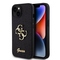 Kryt na mobil Guess Fixed Glitter 4G Metal Logo na Apple iPhone 15 - černý (3)
