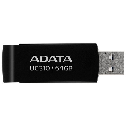 USB Flash disk A-Data UC310, USB 3.2, 64GB USB 3.2 - černý