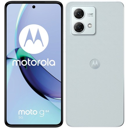 Mobilní telefon Motorola Moto G84 5G 12 GB / 256 GB - Marshmaloow Blue (Vegan Leather)