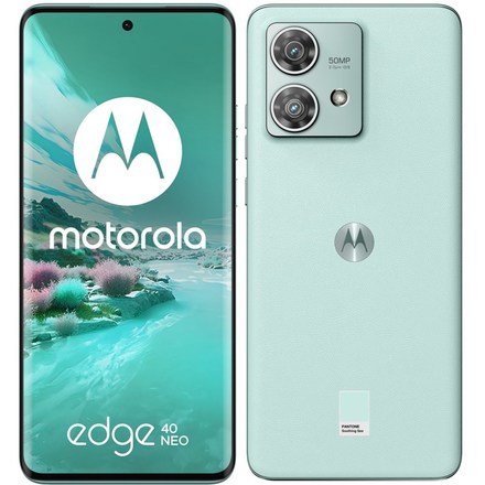 Mobilní telefon Motorola Edge 40 Neo 12 GB / 256 GB - Soothing Sea (Vegan Leather)