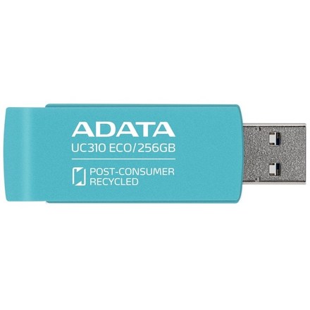 USB Flash disk A-Data UC310E ECO, USB 3.2, 256GB USB 3.2 - zelený
