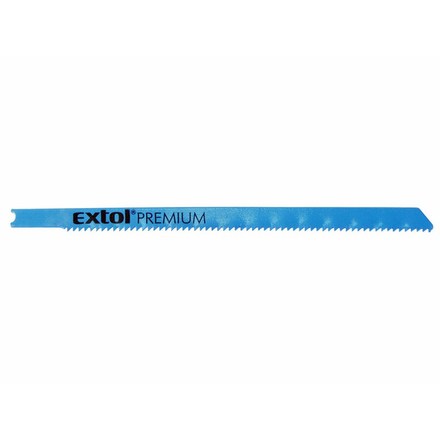 Plátky do přímočaré pily Extol Premium (8805705) 5ks, 106x1,8mm, Bi-metal