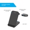 Bezdrátová nabíječka Fixed Powerstation 3v1 pro Samsung - černá (6)