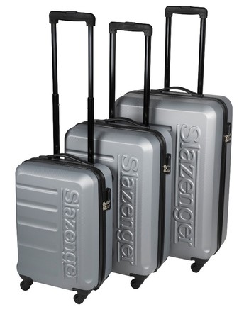 Cestovní kufr Slazenger ED-218648 Kufr cestovní sada 3 ks 52/62/72cm šedá